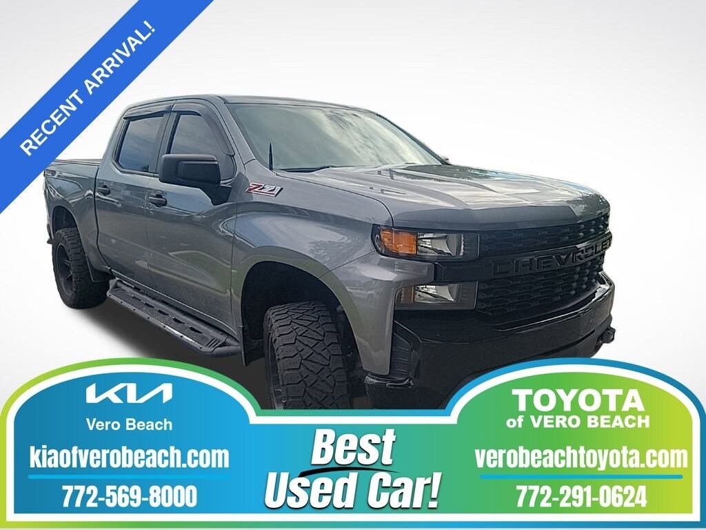 Used 2019 Chevrolet Silverado 1500 Silverado Custom Trail Boss Truck Crew Cab