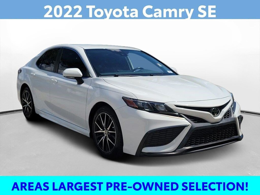 Certified 2022 Toyota Camry SE Sedan