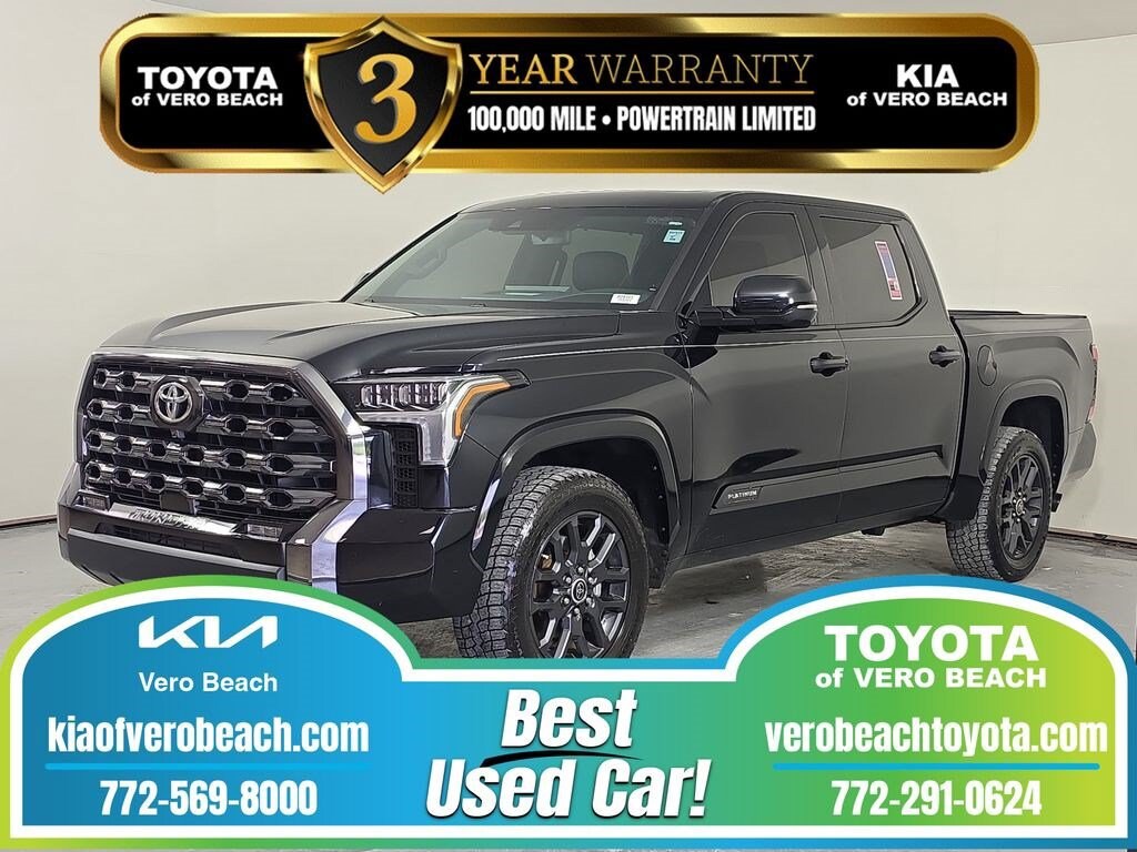 Used 2023 Toyota Tundra Platinum 3.5L V6 Truck CrewMax