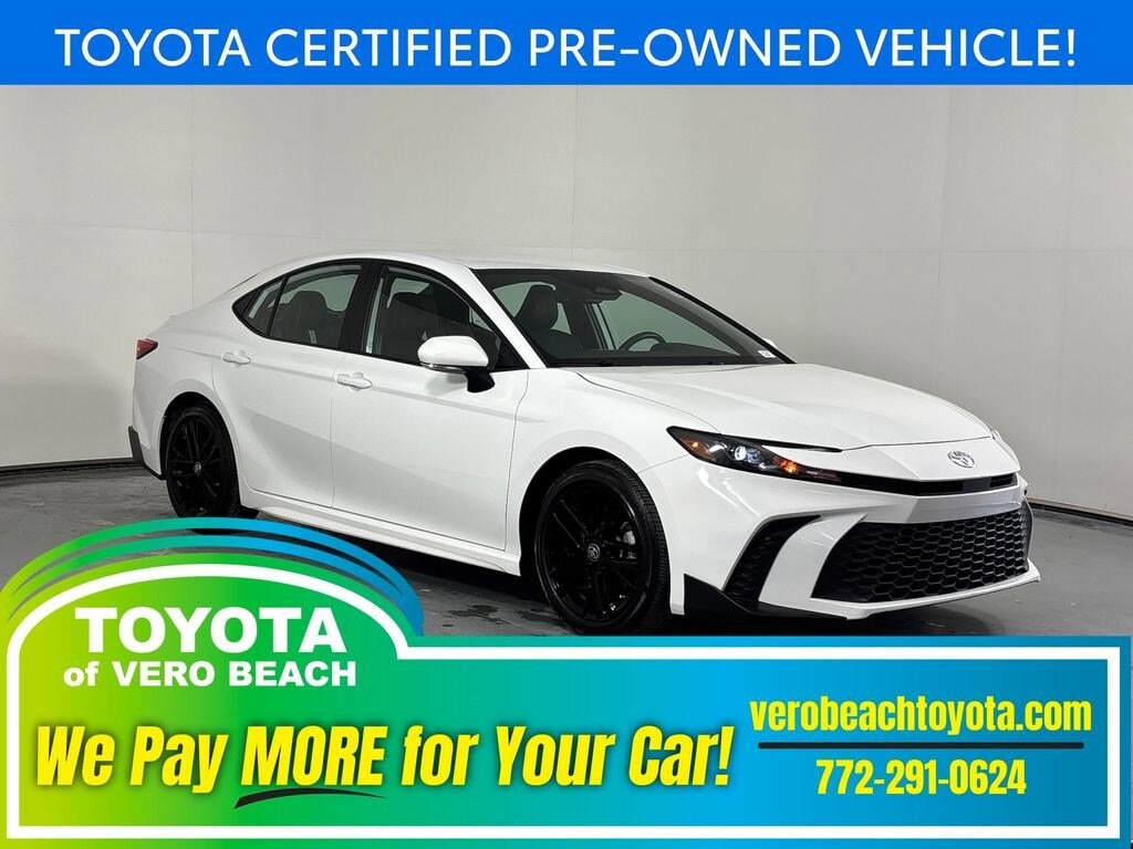 Certified 2025 Toyota Camry SE Sedan