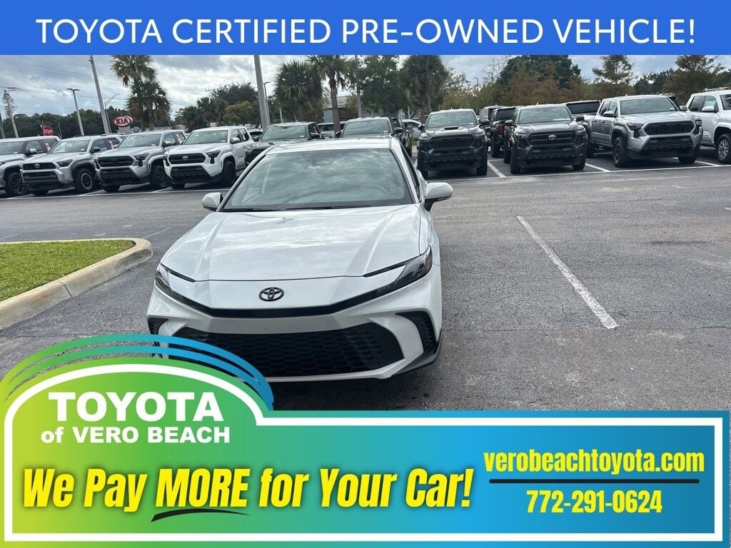 Certified 2025 Toyota Camry SE Sedan