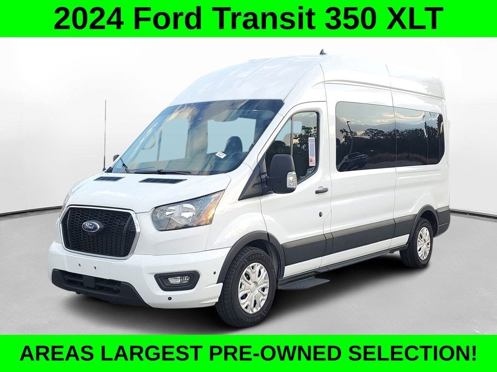 Used 2024 Ford Transit-350 Passenger Wagon High Roof Van