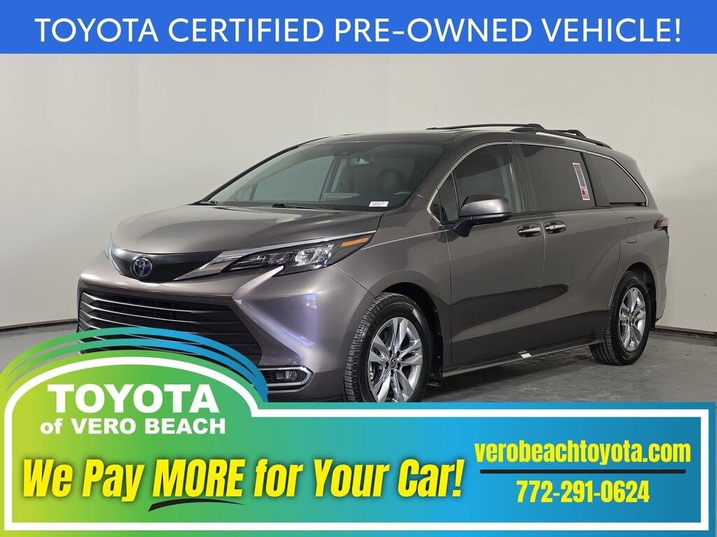 Certified 2024 Toyota Sienna XLE 7 Passenger Van Passenger Van