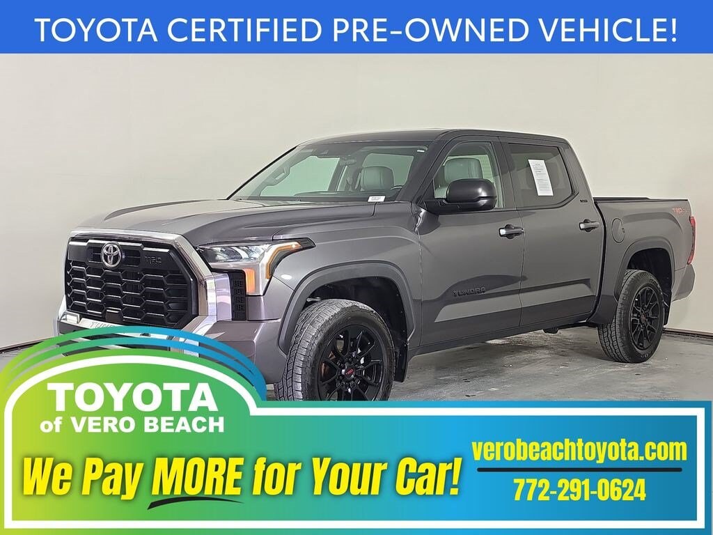 Certified 2023 Toyota Tundra SR5 3.5L V6 Truck CrewMax
