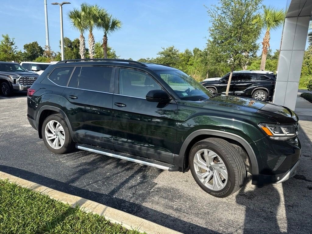 Used 2021 Volkswagen Atlas 3.6L V6 SE w/Technology 4MOTION SUV