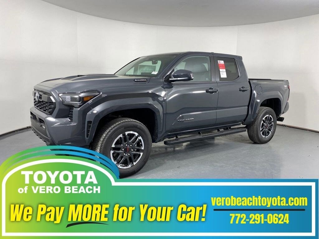New 2025 Toyota Tacoma i-FORCE MAX TRD Sport Truck Double Cab
