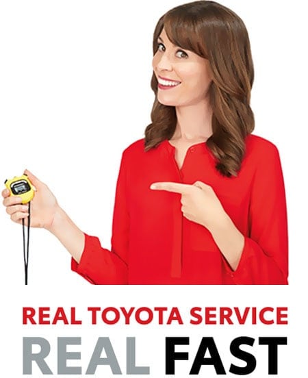 Real toyota service real fast