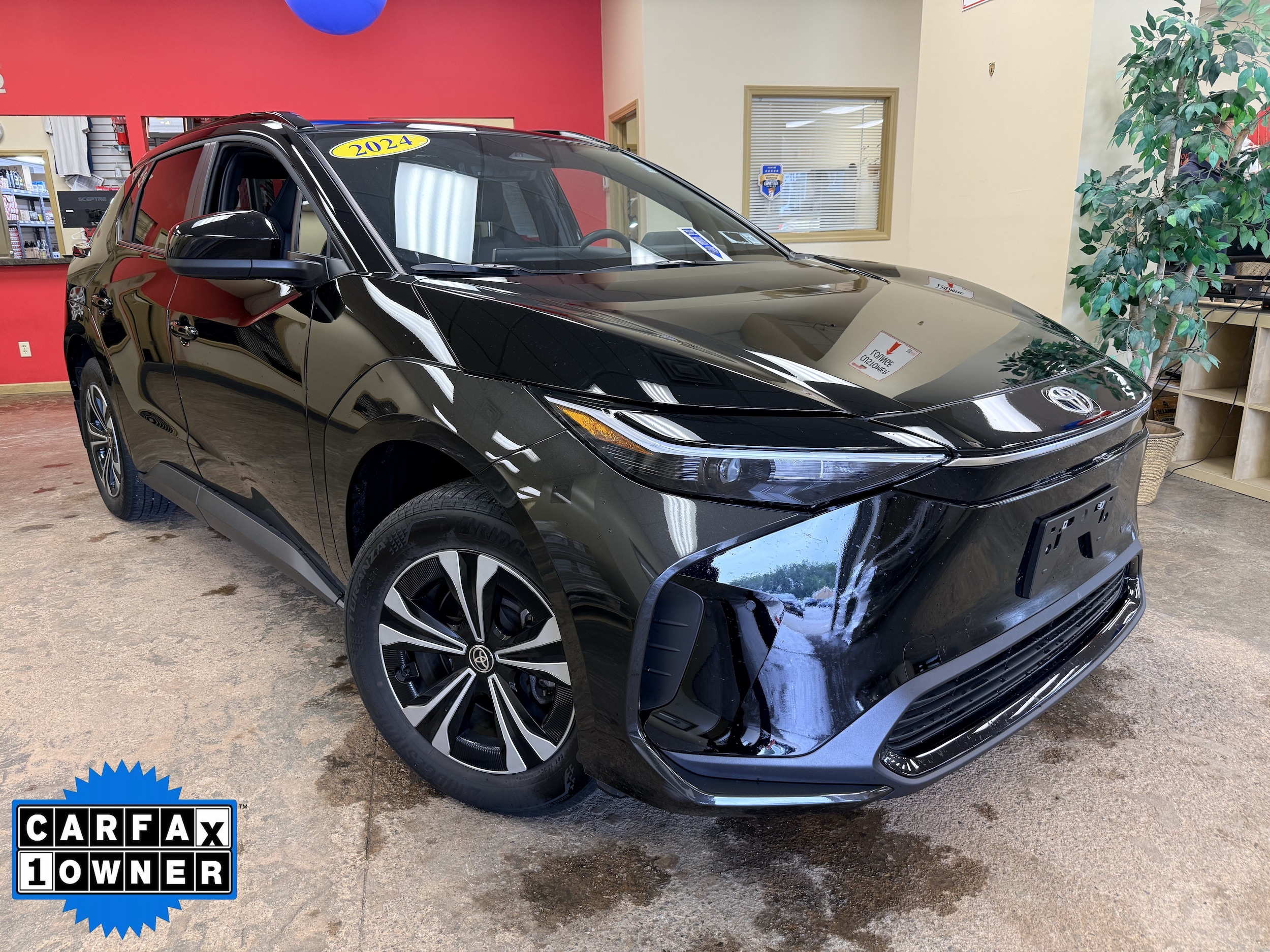 Used 2024 Toyota bZ4X XLE with VIN JTMABACA7RA072832 for sale in Batavia, NY