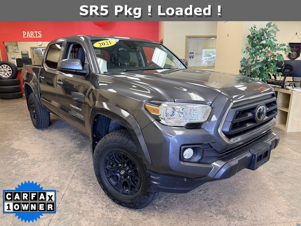 Used 2021 Toyota Tacoma SR5 V6 Truck Double Cab