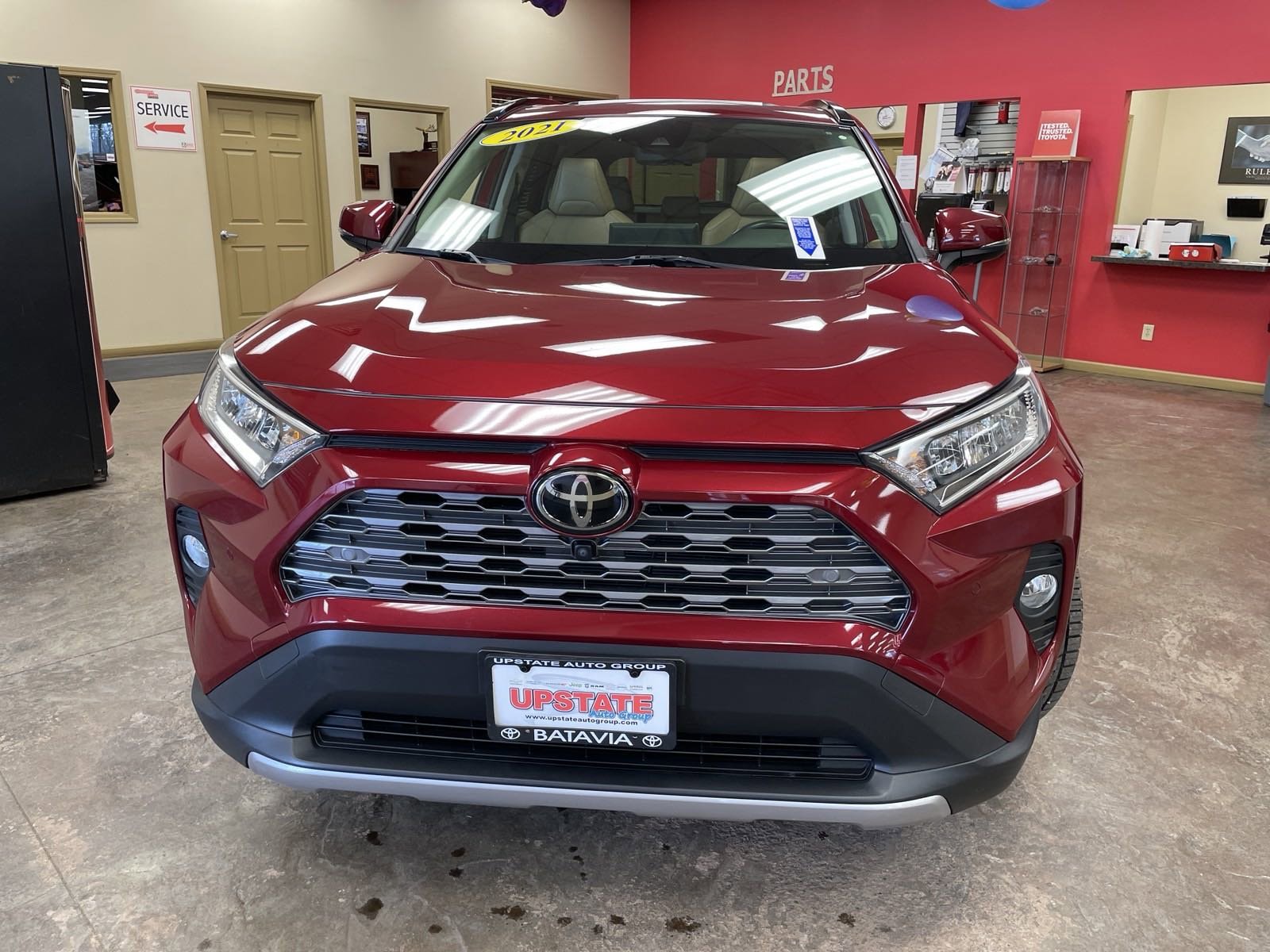 Used 2021 Toyota RAV4 Limited with VIN JTMN1RFV5MD073583 for sale in Batavia, NY