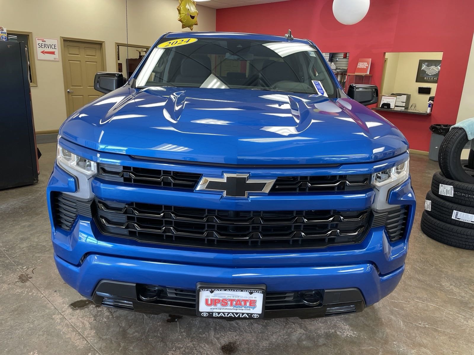 Used 2024 Chevrolet Silverado 1500 RST with VIN 1GCUDEED4RZ222371 for sale in Batavia, NY