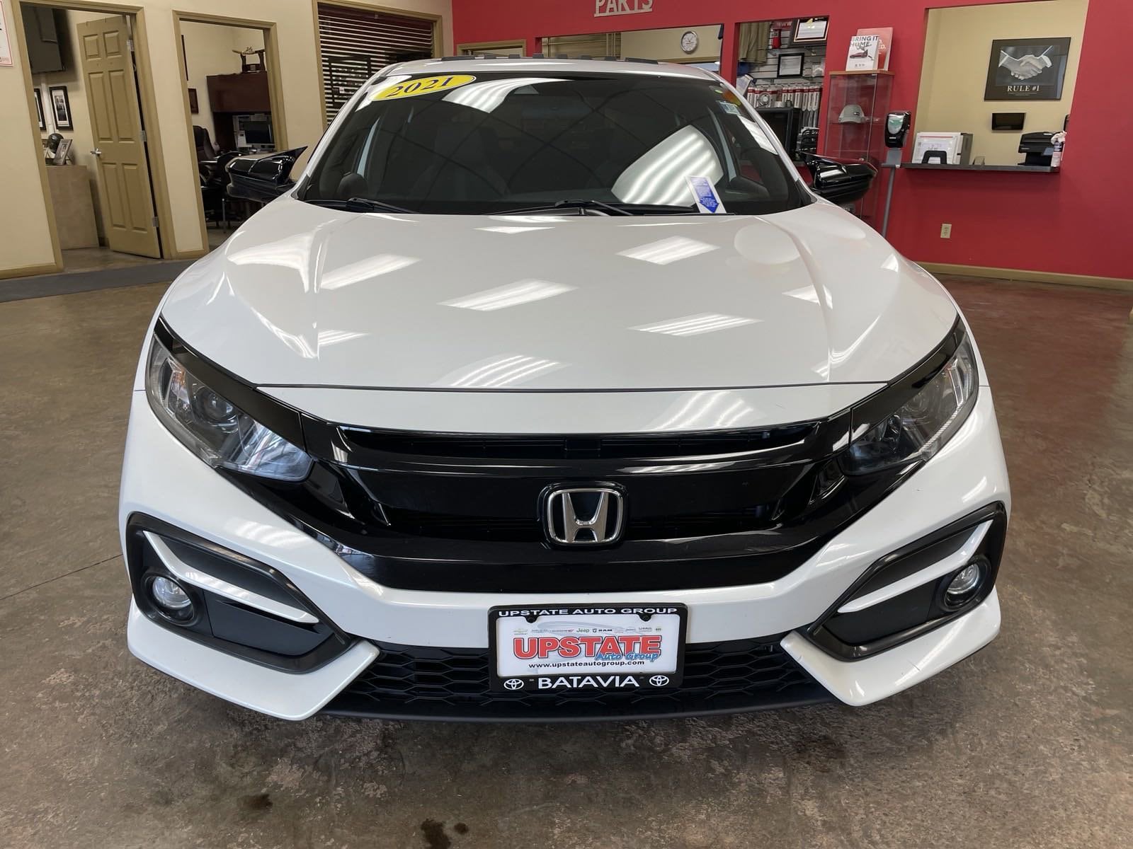 Used 2021 Honda Civic Hatchback EX with VIN SHHFK7H6XMU409327 for sale in Batavia, NY