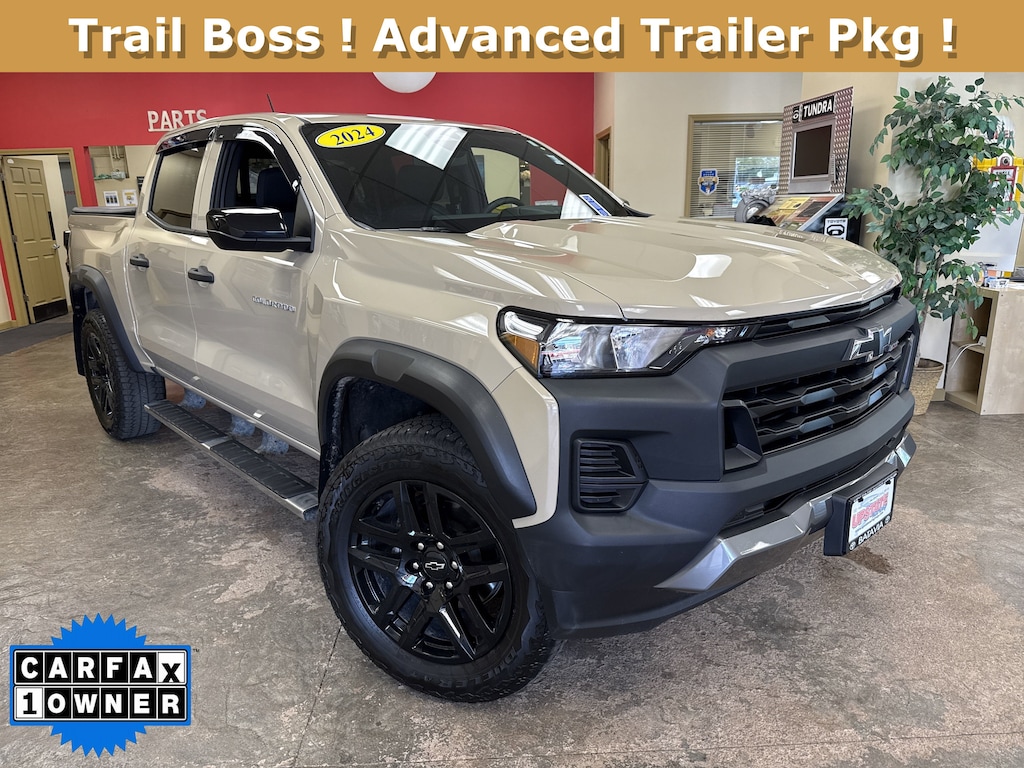 Used 2024 Chevrolet Colorado Trail Boss Truck Crew Cab