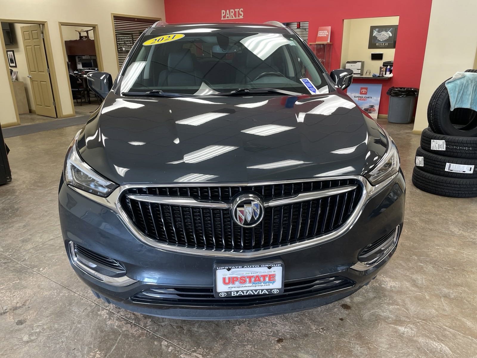 Used 2021 Buick Enclave Essence with VIN 5GAEVAKW2MJ100892 for sale in Batavia, NY