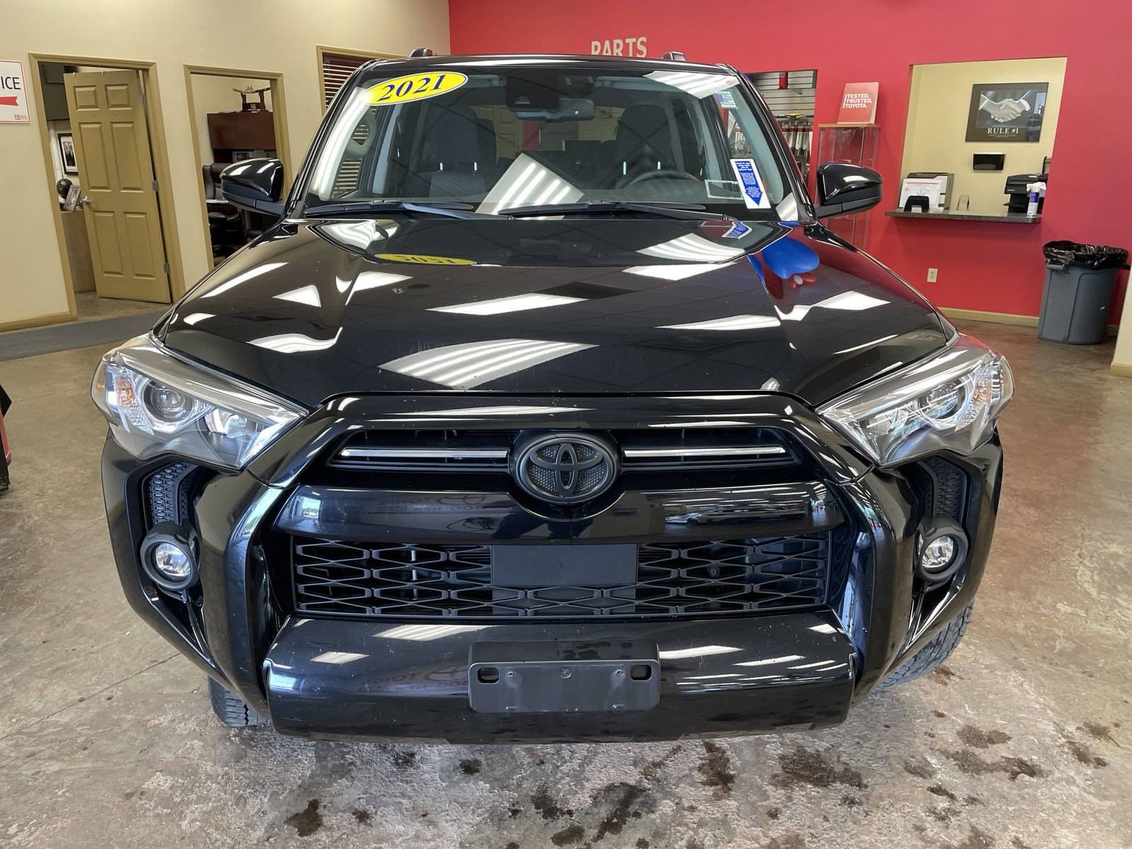 Used 2021 Toyota 4Runner SR5 with VIN JTEMU5JR6M5927573 for sale in Batavia, NY