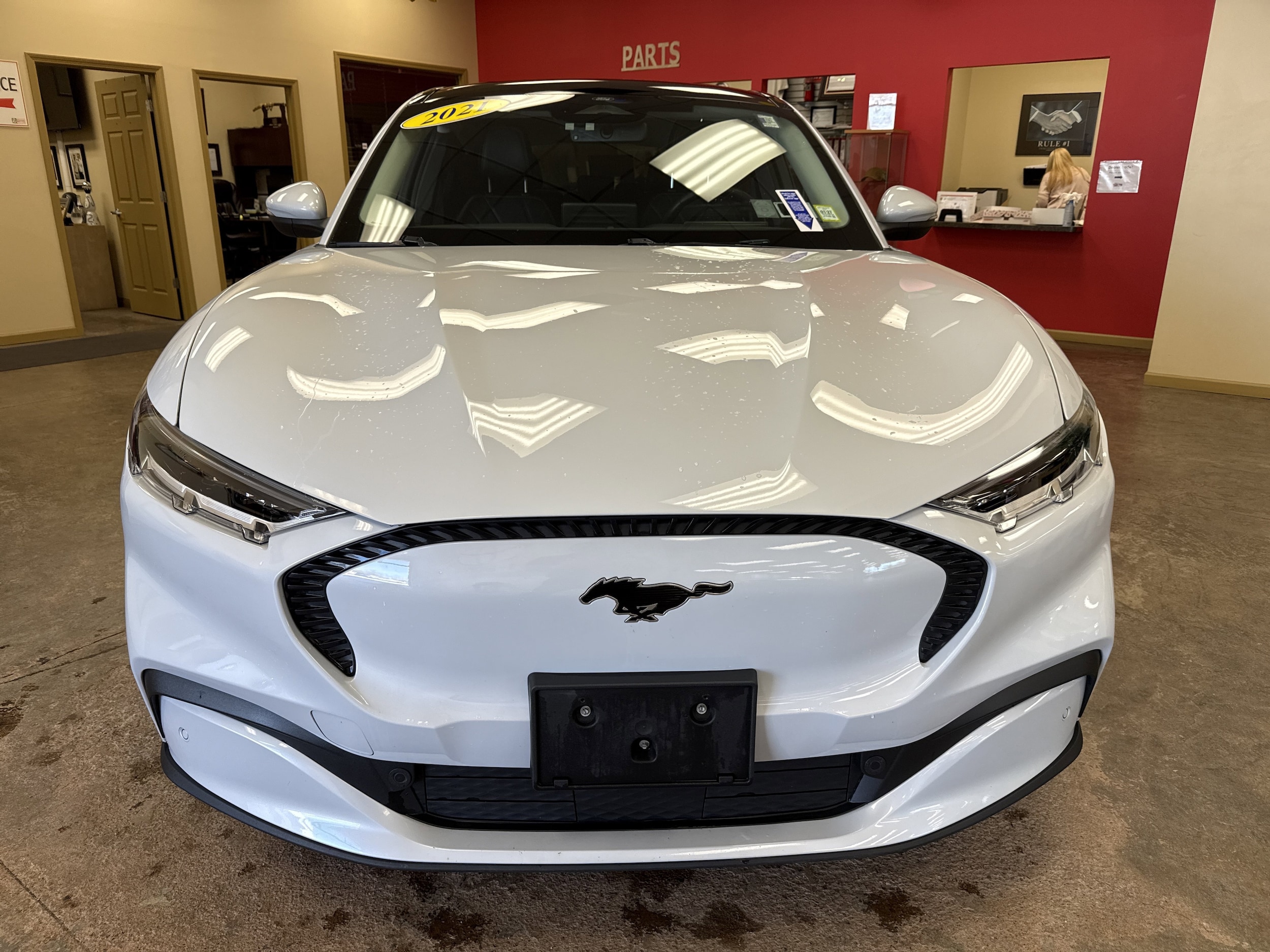 Used 2021 Ford Mustang Mach-E Select AWD with VIN 3FMTK1SS1MMA19490 for sale in Batavia, NY