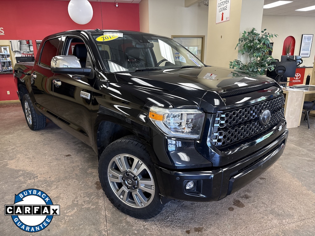 Used 2018 Toyota Tundra Platinum 5.7L V8 Truck CrewMax