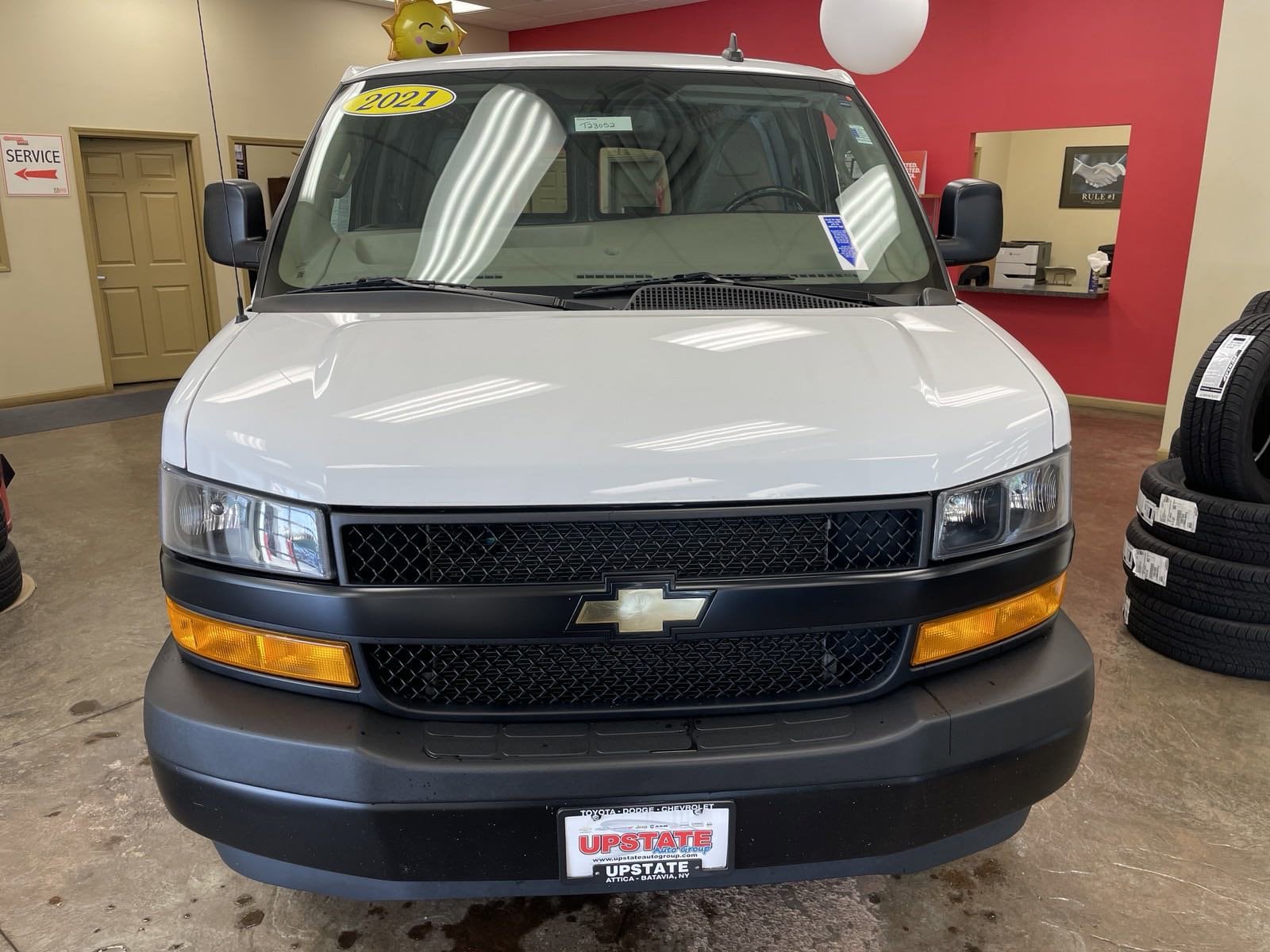 Used 2021 Chevrolet Express Cargo Work Van with VIN 1GCWGBFP4M1154944 for sale in Batavia, NY