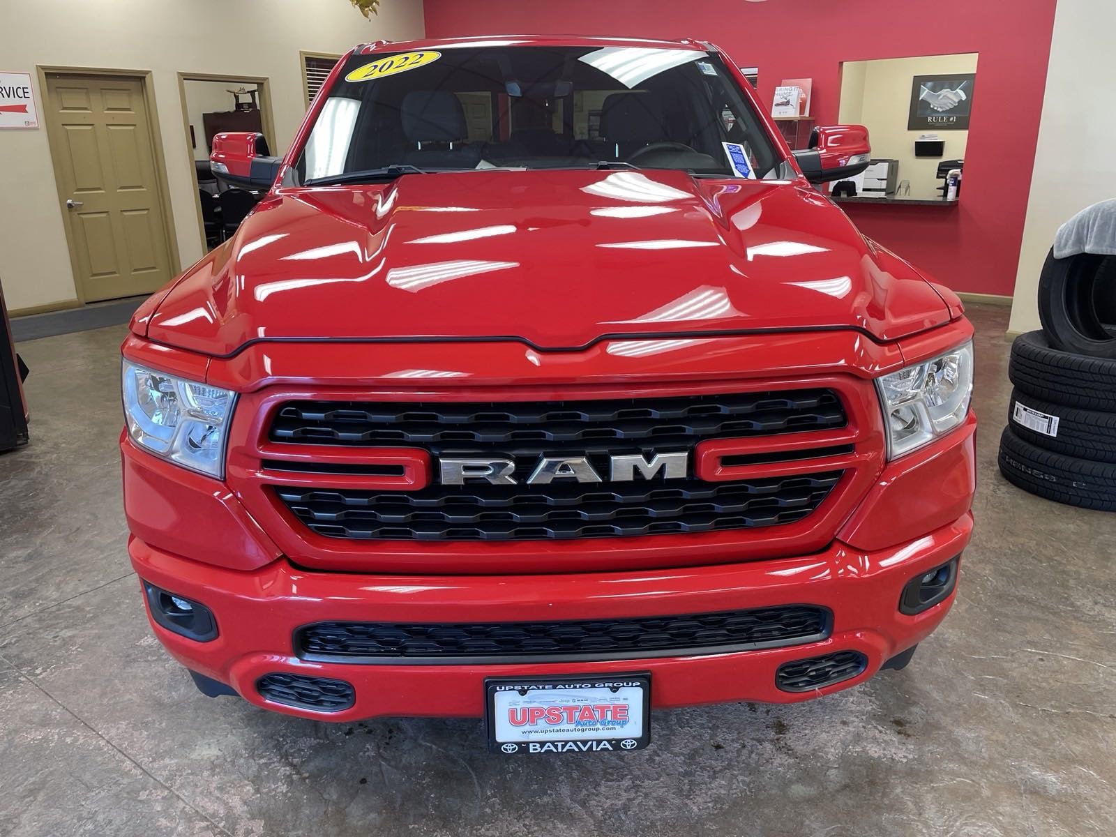 Used 2022 RAM Ram 1500 Pickup Big Horn/Lone Star with VIN 1C6SRFBT2NN162755 for sale in Batavia, NY