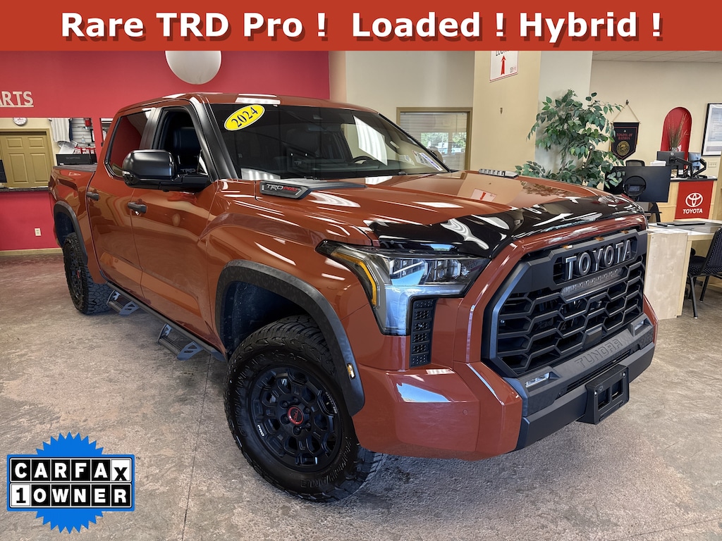 Used 2024 Toyota Tundra i-FORCE MAX TRD Pro Truck CrewMax