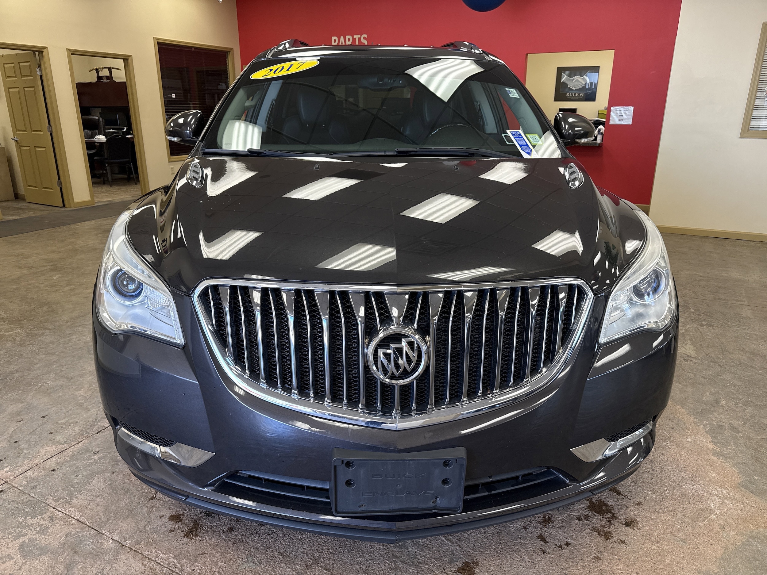 Used 2017 Buick Enclave Leather with VIN 5GAKVBKD6HJ200880 for sale in Batavia, NY