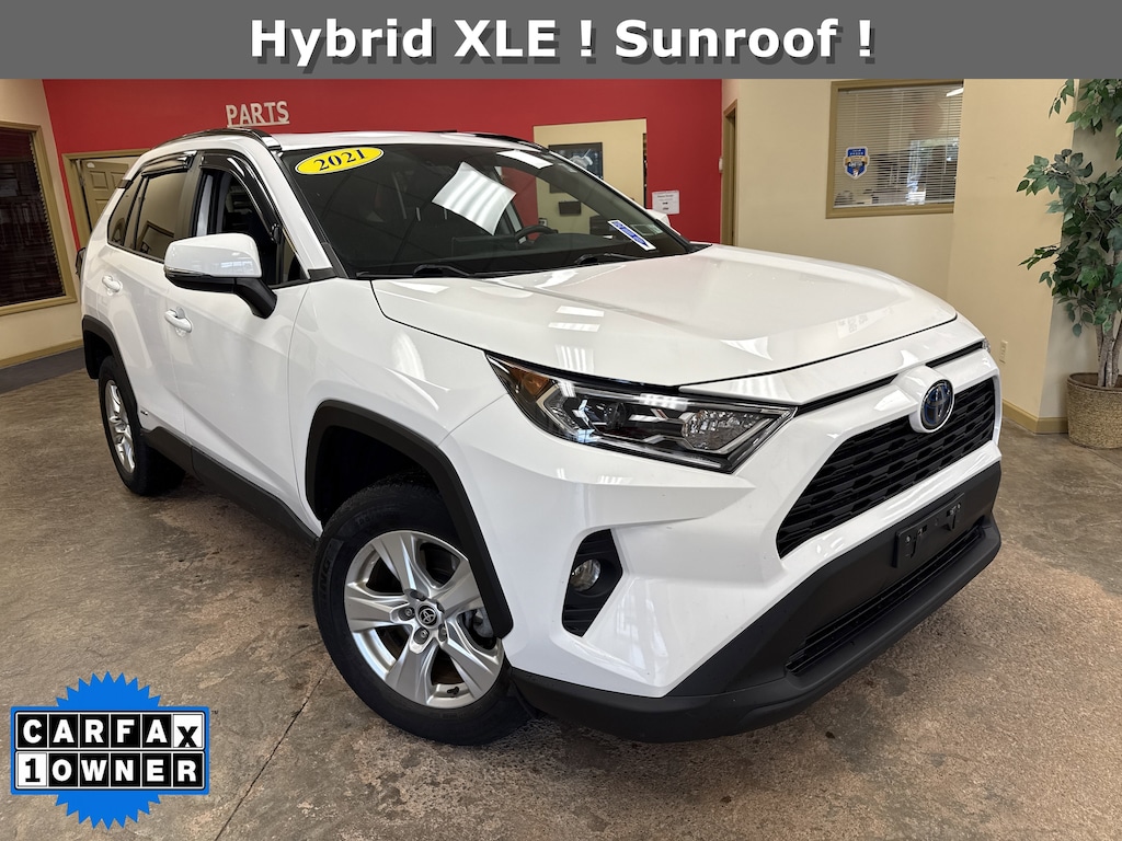 Used 2021 Toyota RAV4 Hybrid XLE SUV