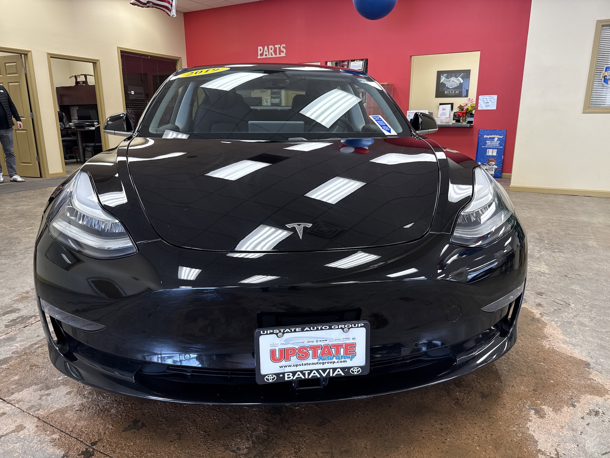 Used 2019 Tesla Model 3 Base with VIN 5YJ3E1EA3KF396029 for sale in Batavia, NY