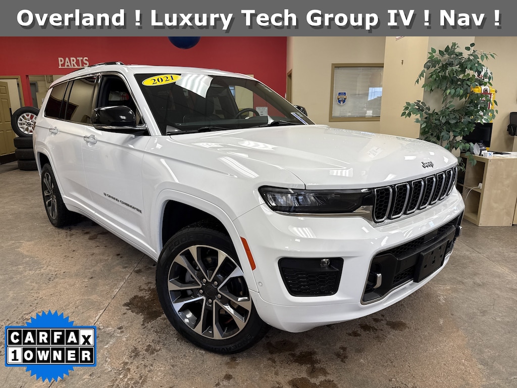 Used 2021 Jeep Grand Cherokee L Overland SUV