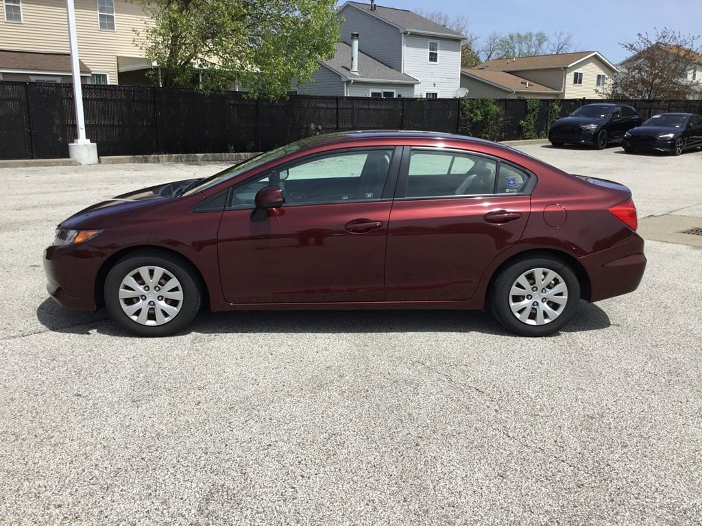 Used 2012 Honda Civic LX with VIN 19XFB2F5XCE102307 for sale in Bedford, OH