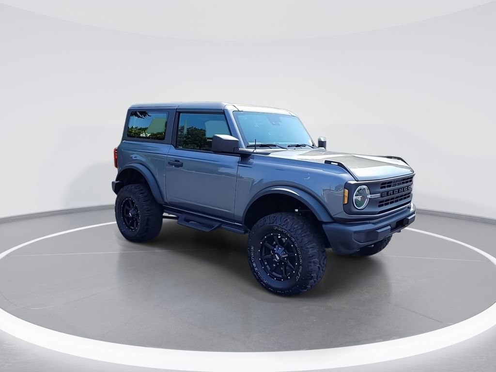 Used 2023 Ford Bronco 2-Door Base with VIN 1FMDE5AH9PLB20842 for sale in Bedford, OH