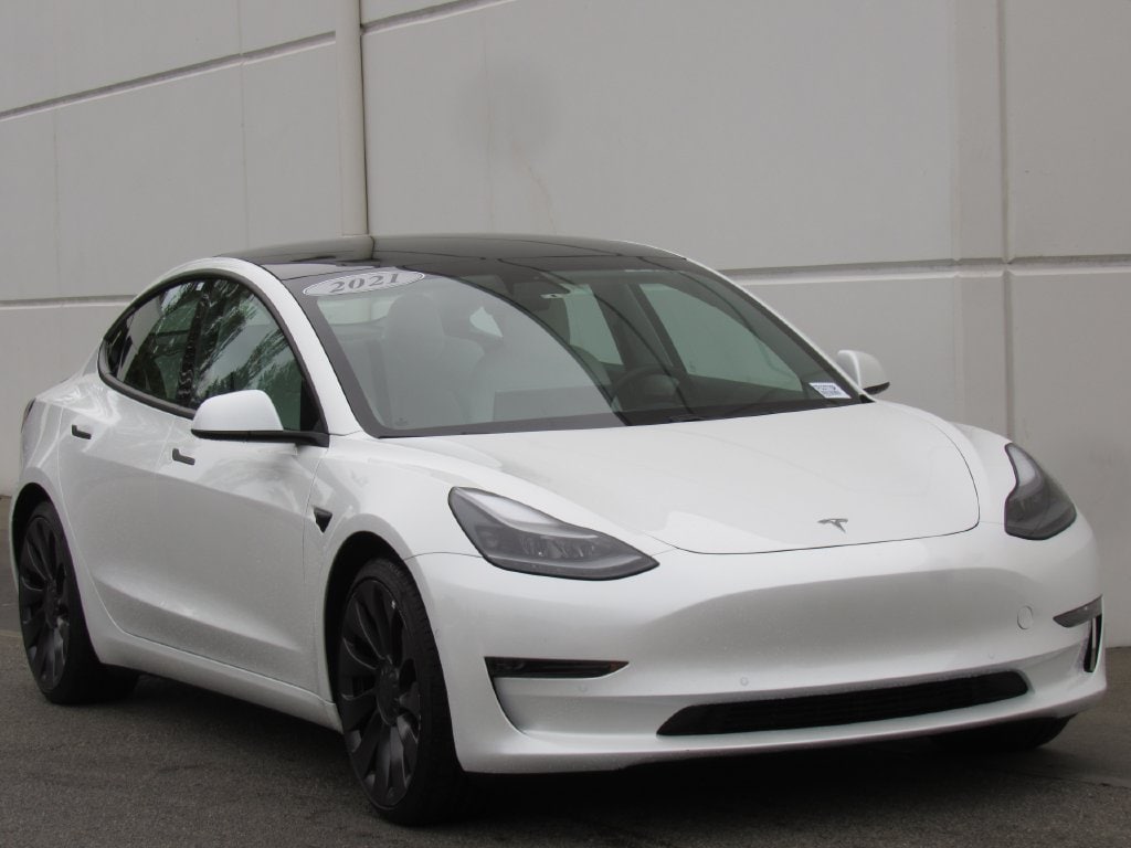 Used 2021 Tesla Model 3 Base with VIN 5YJ3E1EC4MF037776 for sale in Bellingham, WA