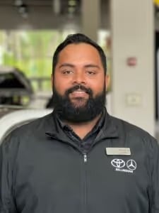 Staff member Jameel Mohammed from ID_66f3b8