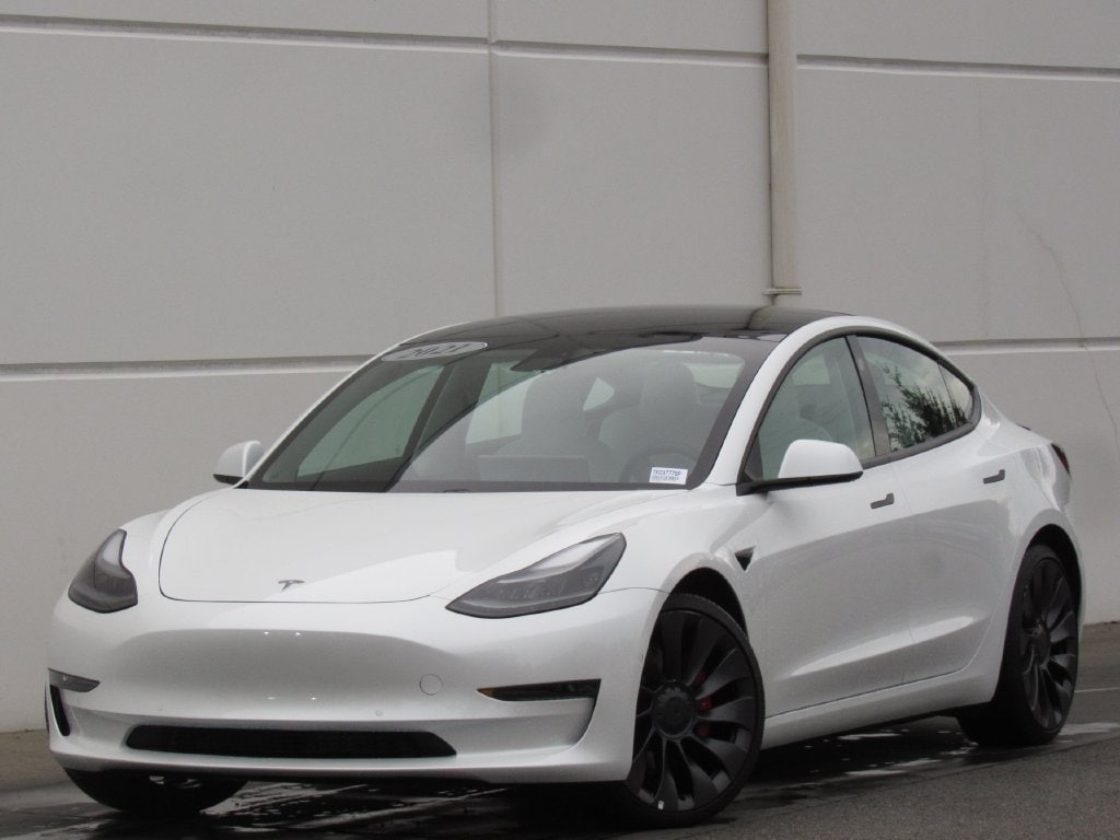 Used 2021 Tesla Model 3 Base with VIN 5YJ3E1EC4MF037776 for sale in Bellingham, WA
