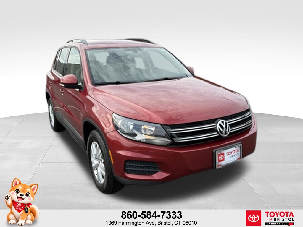 Used 2016 Volkswagen Tiguan S with VIN WVGBV7AX5GW042102 for sale in Bristol, CT