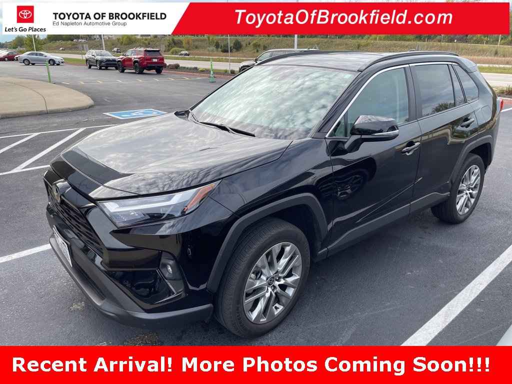 Certified 2022 Toyota RAV4 XLE Premium with VIN 2T3A1RFV8NC278755 for sale in Kansas City