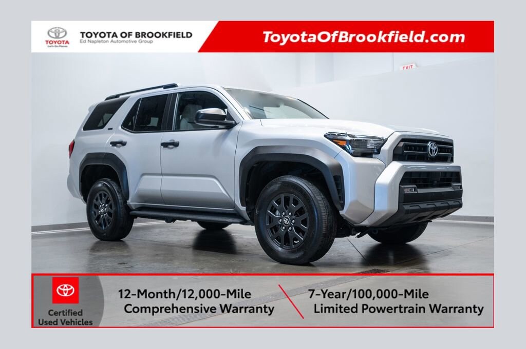 Certified 2025 Toyota 4Runner SR5 SUV