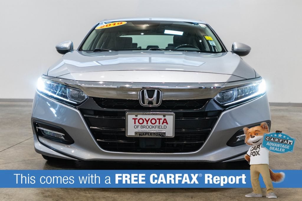 Used 2019 Honda Accord Hybrid EX-L with VIN 1HGCV3F53KA004643 for sale in Brookfield, WI