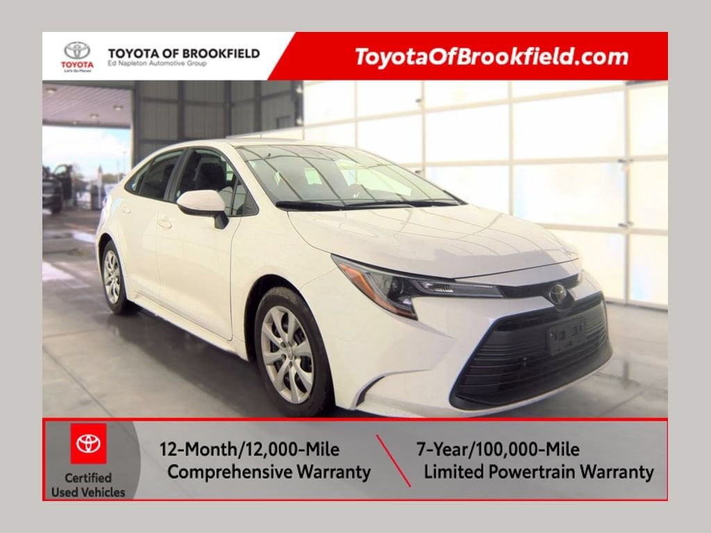 Certified 2025 Toyota Corolla LE Sedan