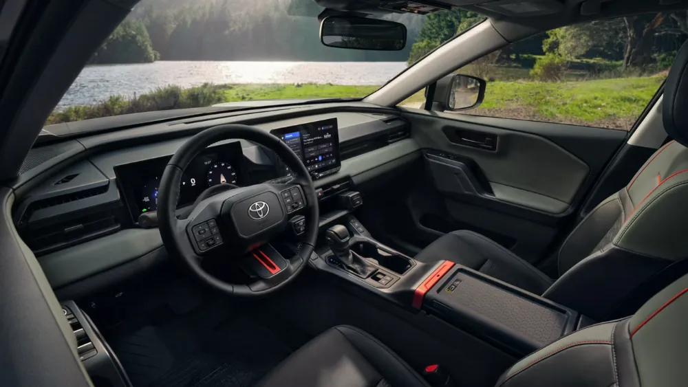 New RAV4 Hybrid Interior Toyota RAV4 hybrid interior