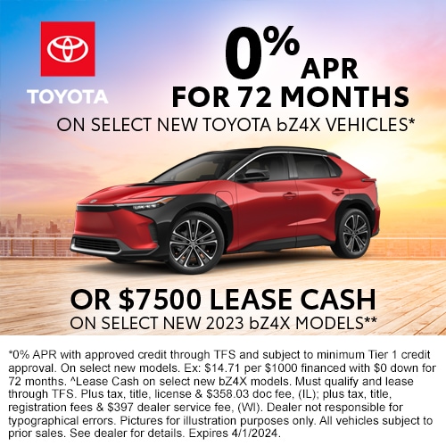New Toyota Lease Deals, Specials, & Financing Toyota of Brookfield WI