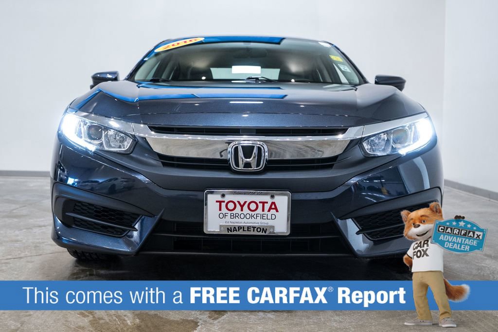 Used 2016 Honda Civic EX with VIN 19XFC2F7XGE043246 for sale in Brookfield, WI