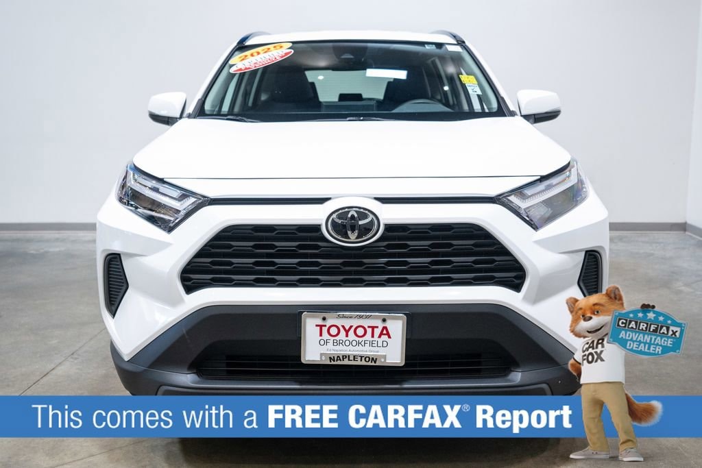 Certified 2025 Toyota RAV4 XLE with VIN 4T3RWRFV5SU176506 for sale in Kansas City