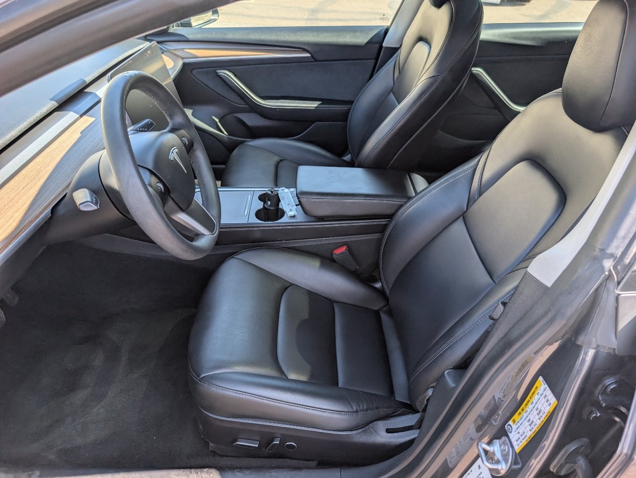 Used 2021 Tesla Model 3 Base with VIN 5YJ3E1EAXMF992046 for sale in Carlsbad, CA