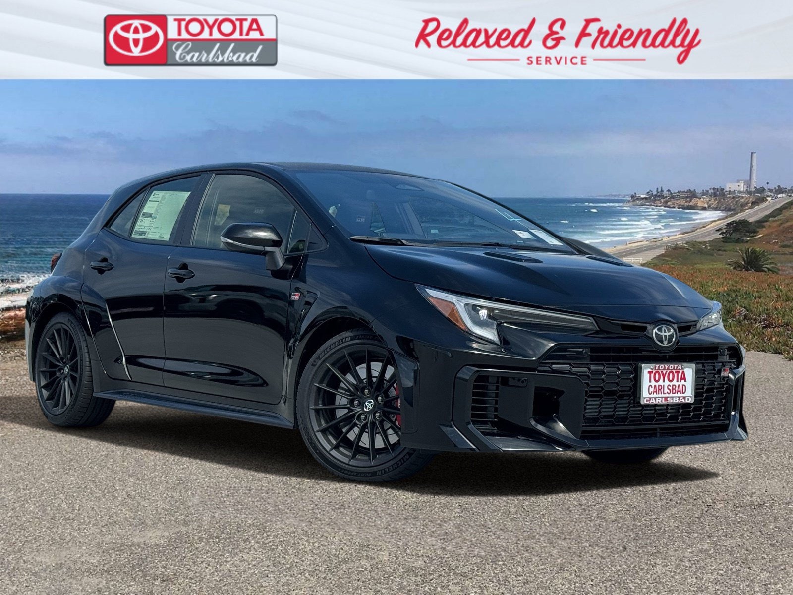 Black 2026 Toyota GR Corolla Hatchback All-Wheel Drive 6-Speed Manual