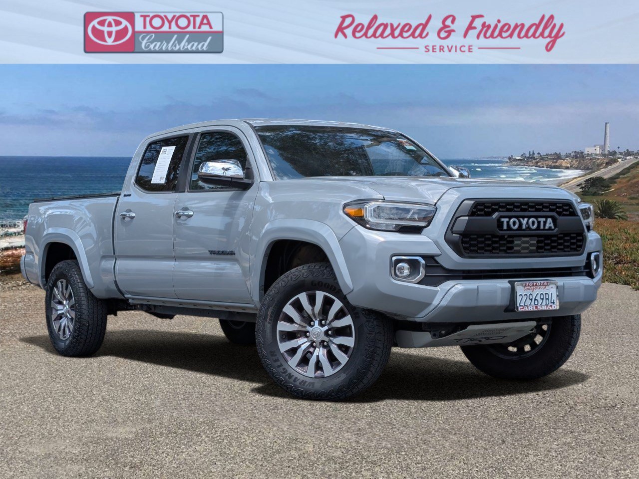 Cement 2021 Toyota Tacoma Pickup Truck Four-Wheel Drive Automatic