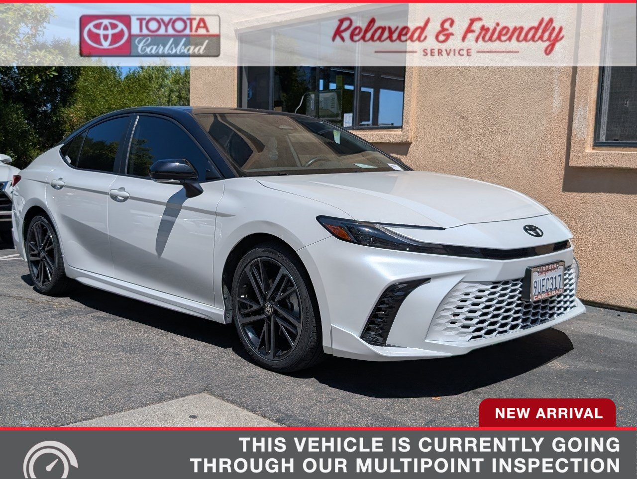 Midnight Black Metallic 2025 Toyota Camry Sedan Front-Wheel Drive Continuously Variable Transmission
