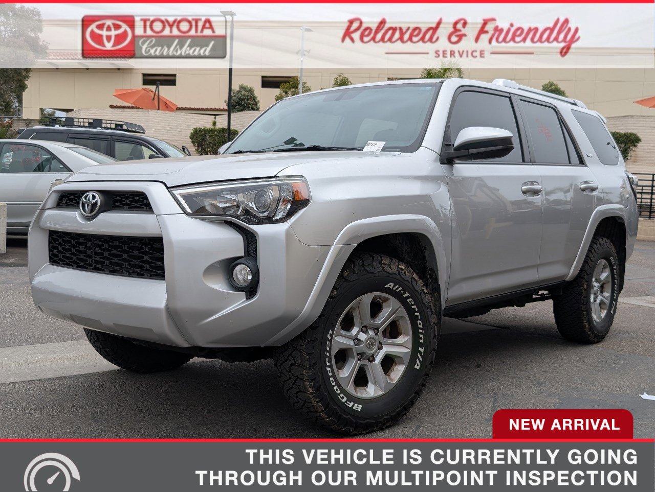 Classic Silver 2017 Toyota 4Runner SR5 4WD SUV / Crossover Four-Wheel Drive Automatic