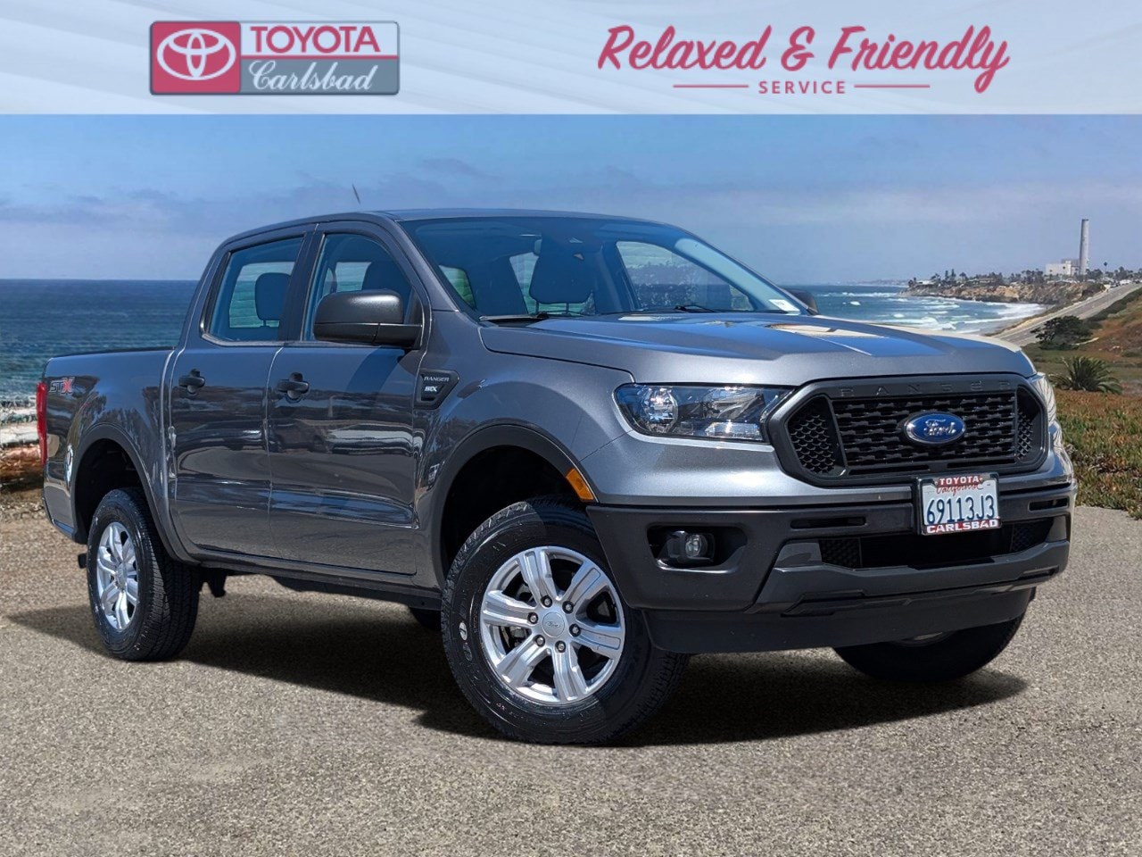 Gray Metallic 2021 Ford Ranger Pickup Truck  Automatic
