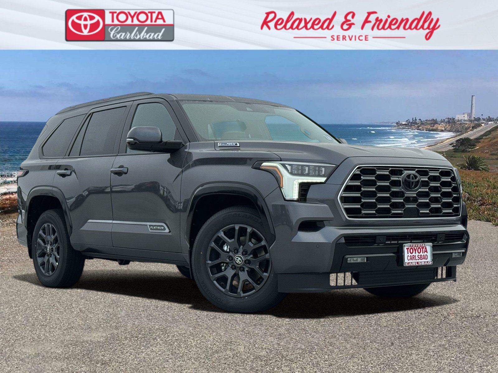 Magnetic Gray Metallic 2026 Toyota Sequoia SUV / Crossover Four-Wheel Drive Automatic