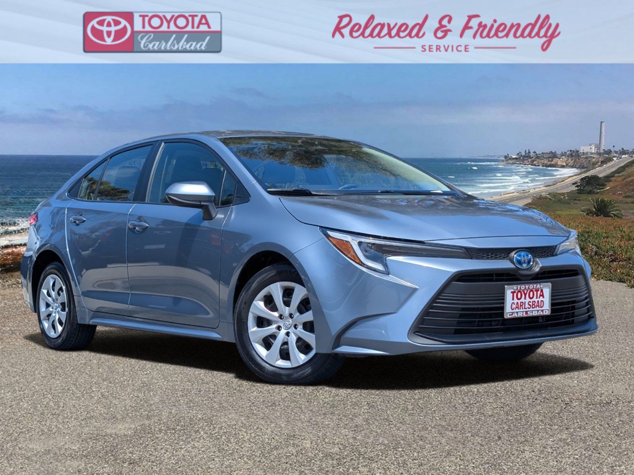 Celestite 2025 Toyota Corolla Hybrid Sedan Front-Wheel Drive Continuously Variable Transmission